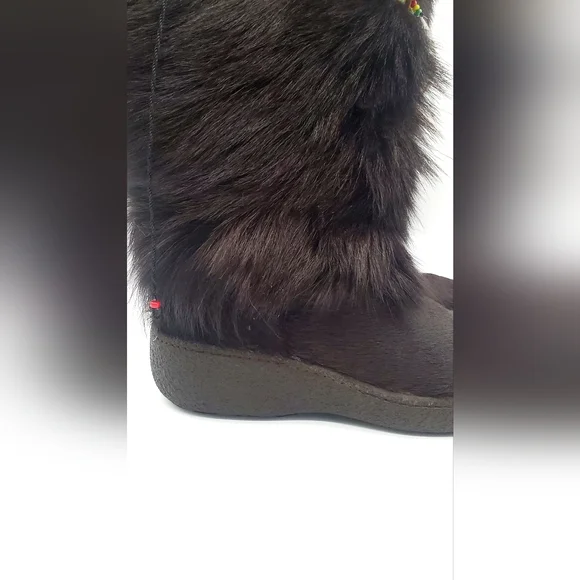 PAJAR Fur Goat Winter Ski Boots 40 - Picture 4 of 16